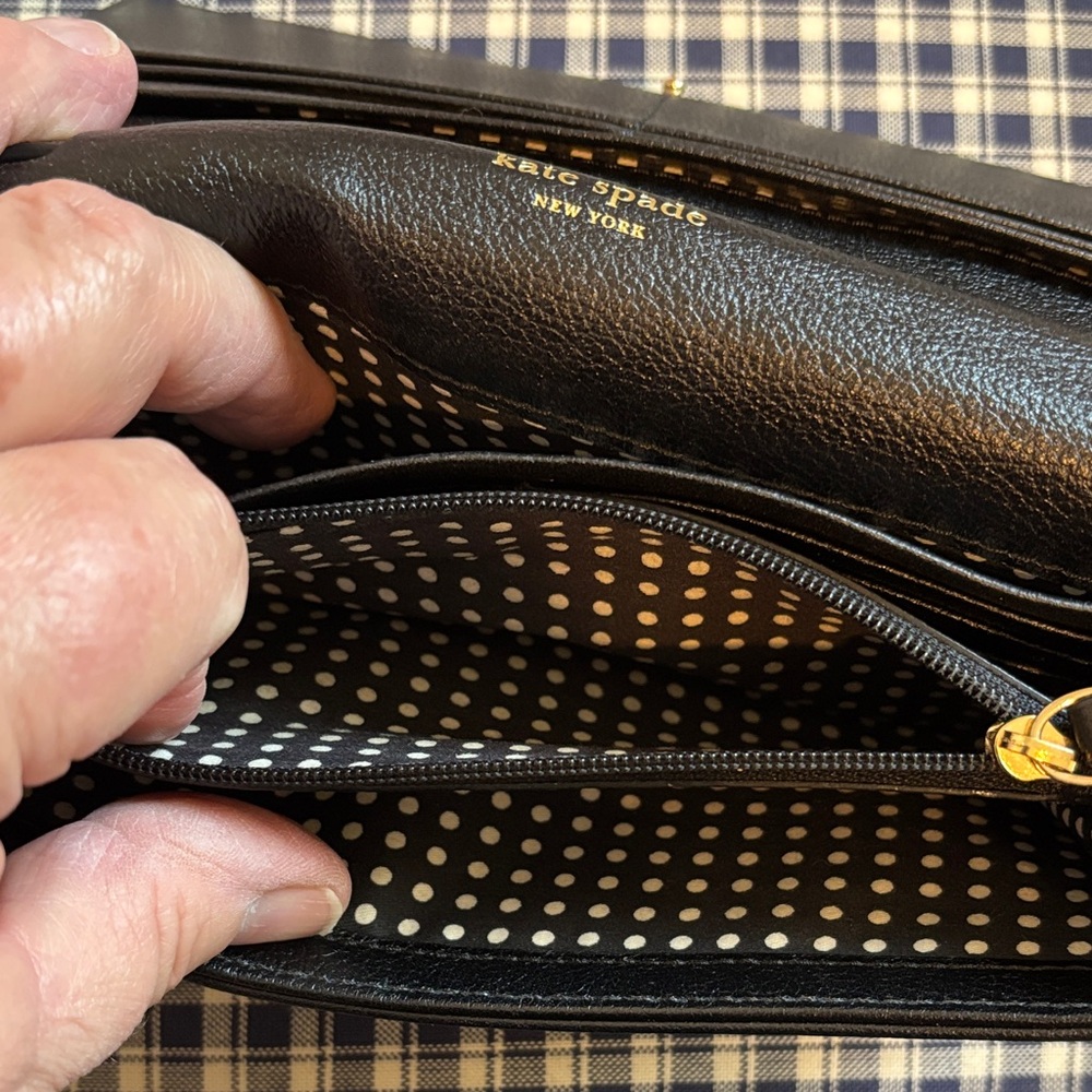 Kate Spade Black Leather Wallet - Picture 10 of 10